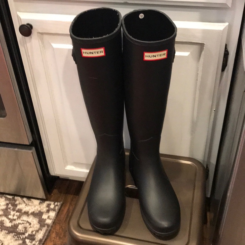 Women’s Classic Black Hunter Rain Boots